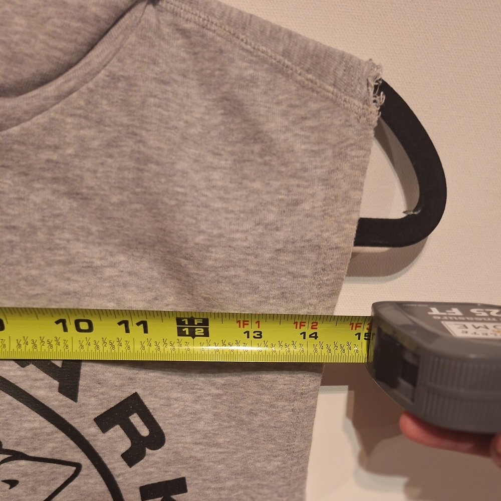2 Set Gymshark Lifting Club Graphic Tee - Light Gray & Brown - Picture 6 of 13
